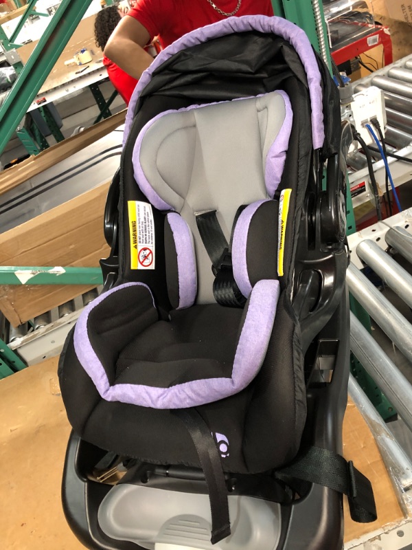 Photo 4 of Baby Trend Secure Snap Tech 35 Infant Car Seat, Lavender Ice 16.5x16.25x28.5 Inch (Pack of 1)