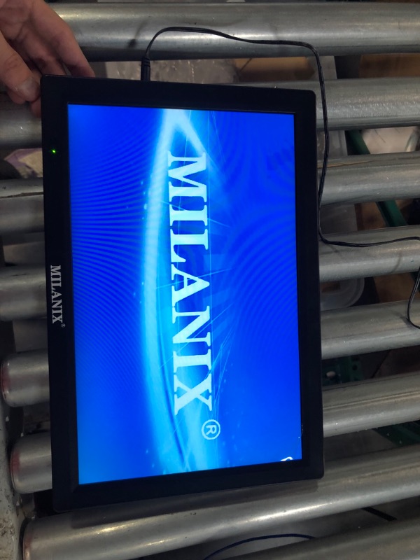 Photo 4 of Milanix 14.1" Portable Widescreen LED TV with HDMI VGA MMC FM Usb/sd Card Slot Built in Digital Tuner AV Inputs and Remote Control