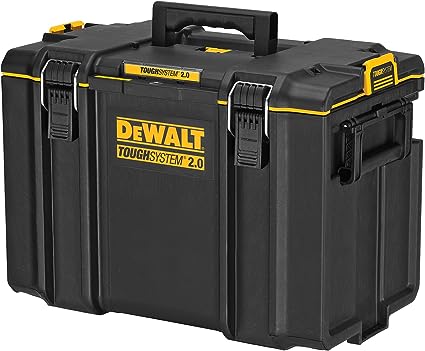 Photo 1 of [Missing Parts] DEWALT TOUGHSYSTEM 2.0, Extra Large Tool Box, 22 in., 123 lbs. Capacity (DWST08400)
