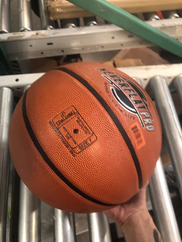 Photo 2 of Spalding NeverFlat Pro Indoor-Outdoor Basketball Official Size 7, 29.5"