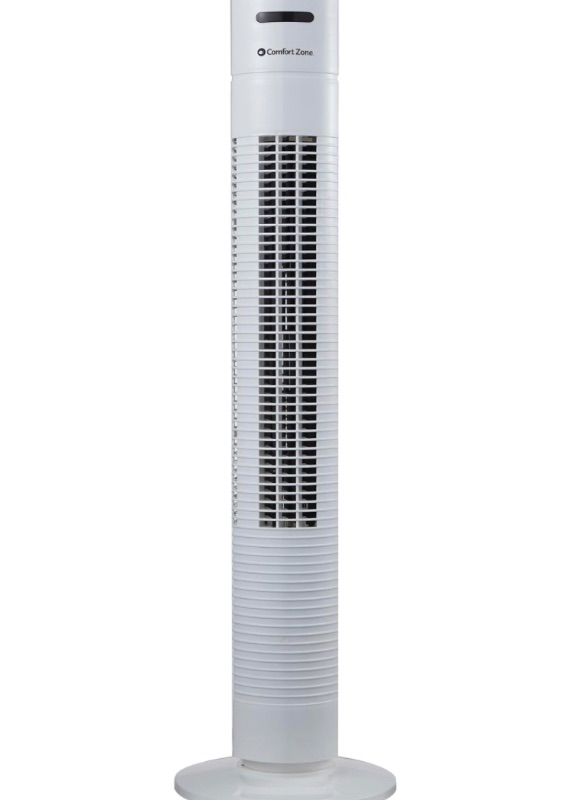 Photo 1 of Comfort Zone CZTF320WT 31” 3-Speed Oscillating Tower Fan