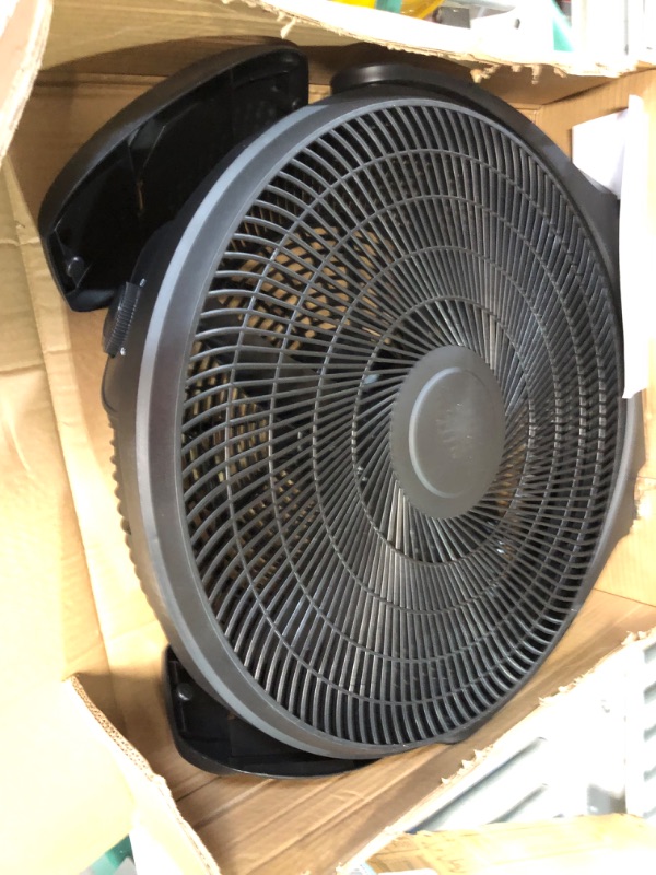 Photo 2 of Commercial Cool 20 Inch High Velocity Floor Fan, Black, CFF16B