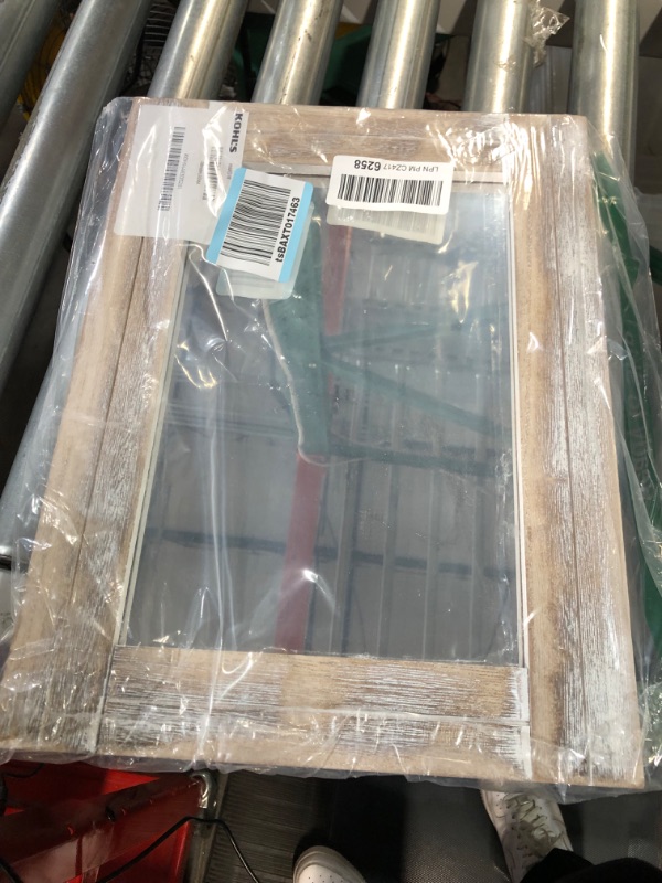 Photo 3 of **PARTS ONLY/REPAIR, HAS COME APART** DECORKEY Rectangle Wall Mirror12"×16"