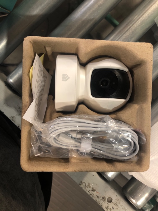 Photo 2 of Kasa Smart 2K Security Camera for Baby Monitor Pan Tilt, 4MP HD Indoor Camera with Motion Detection, Two-Way Audio, Night Vision, Cloud & SD Card Storage, Works with Alexa & Google Home (KC410S) Pan/Tilt Camera New 2K