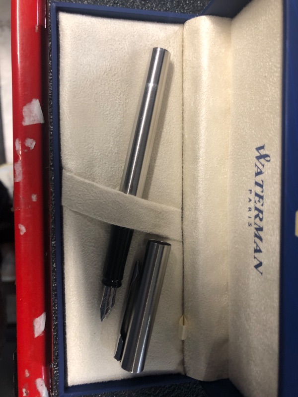 Photo 4 of Waterman Allure Fountain Pen | Chrome | Fine Nib | 