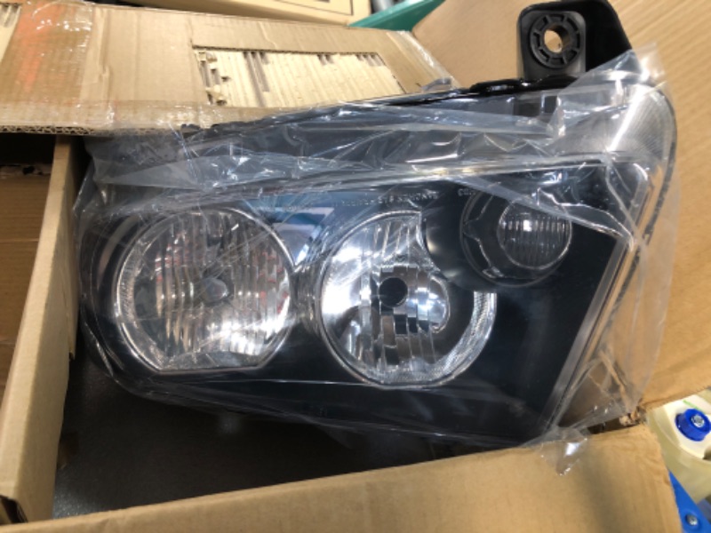 Photo 2 of HEADLIGHTSDEPOT Halogen Headlight Compatible with Dodge Charger 2006-2010 Includes Left Driver Side Headlamp