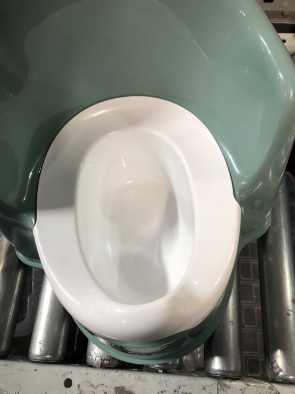 Photo 1 of BabyBjorn Potty chair, deep green/white