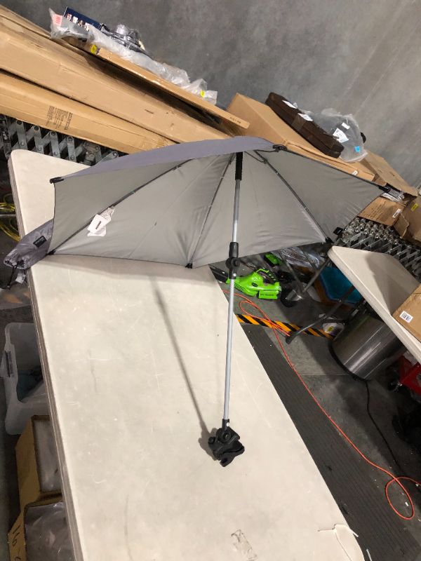 Photo 2 of ***CLAMP DOESN'T WORK***
Sport-Brella Versa-Brella SPF 50+ Adjustable Umbrella with Universal Clamp Regular Gray