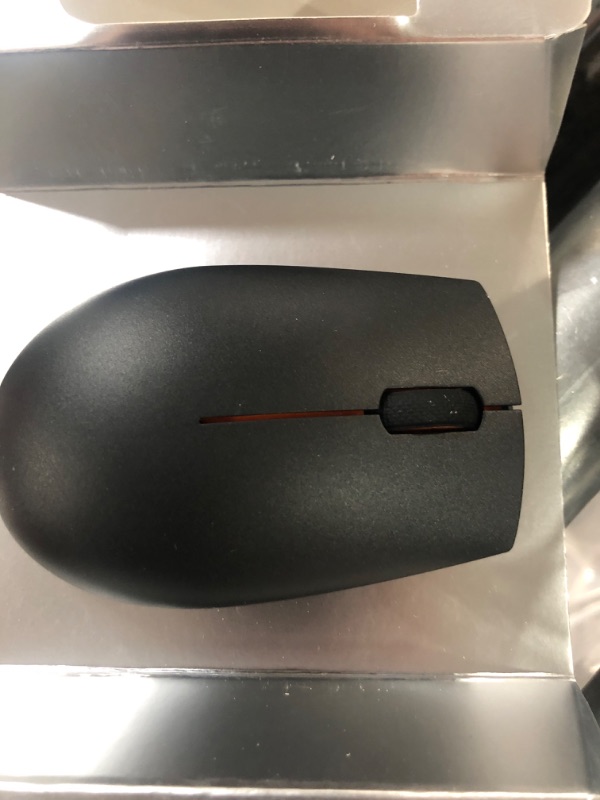 Photo 2 of Lenovo 300 Wireless Compact Mouse, Black, 1000 dpi, Ultra-portable design, Up to 12 months battery life, GX30K79402