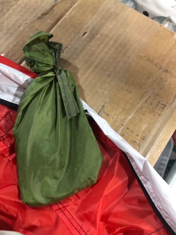 Photo 1 of 2-Person Dome Tent Collection - Water Resistant, Removable Rain Fly & Carry Bag- Easy Set Up-Great for Camping, Hiking & Backpacking by Wakeman Outdoors Red/Gray