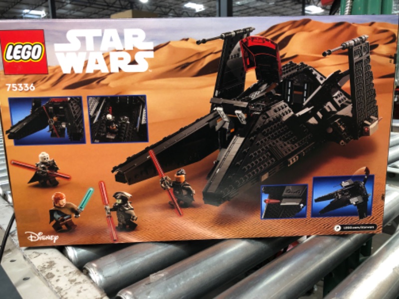 Photo 3 of ***MISSING PARTS, MINIFIGS AND POSSIBLY OTHER PARTS** LEGO Star Wars Inquisitor Transport Scythe 75336 Building Set (924 Pieces)