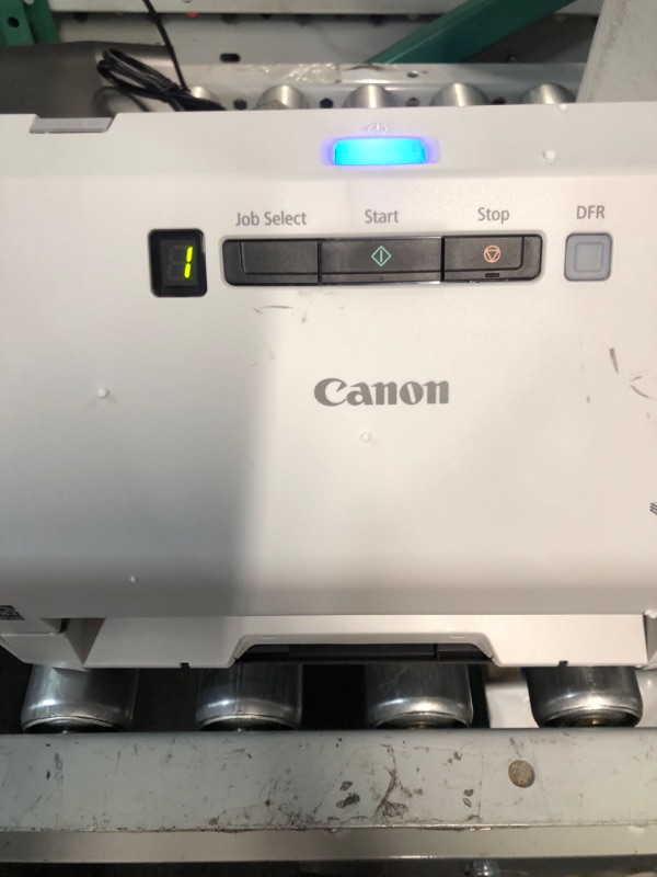 Photo 4 of *SEE NOTES* Canon imageFORMULA R40 Office Document Scanner For PC and Mac, Color Duplex Scanning, Includes Scanning Software R40 Document Scanner