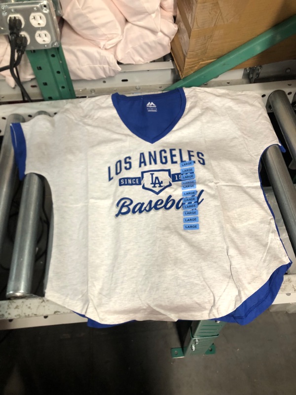 Photo 1 of (WOMENS) LOS ANGELES BASEBALL SHIRT SMALL- PACK 7