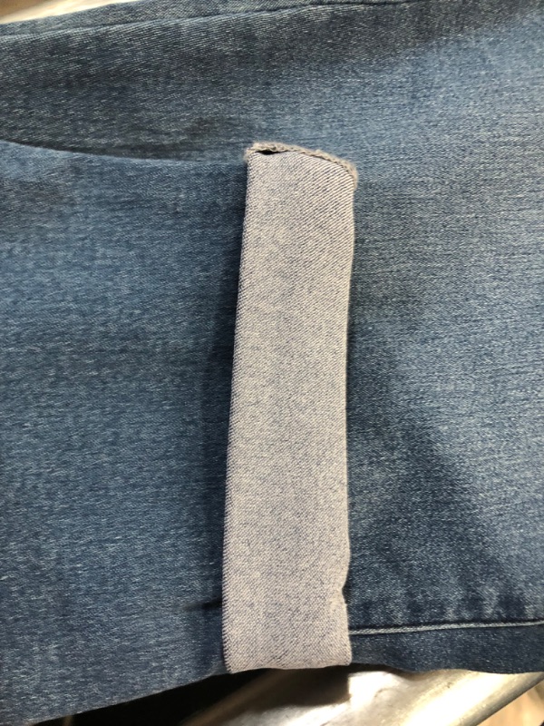 Photo 6 of ININE WEST JEANS, 1 SIZE 4 IN LIGHT BLUE, 2 SIZE 4 DARK BLUE ROLLED UP LEG