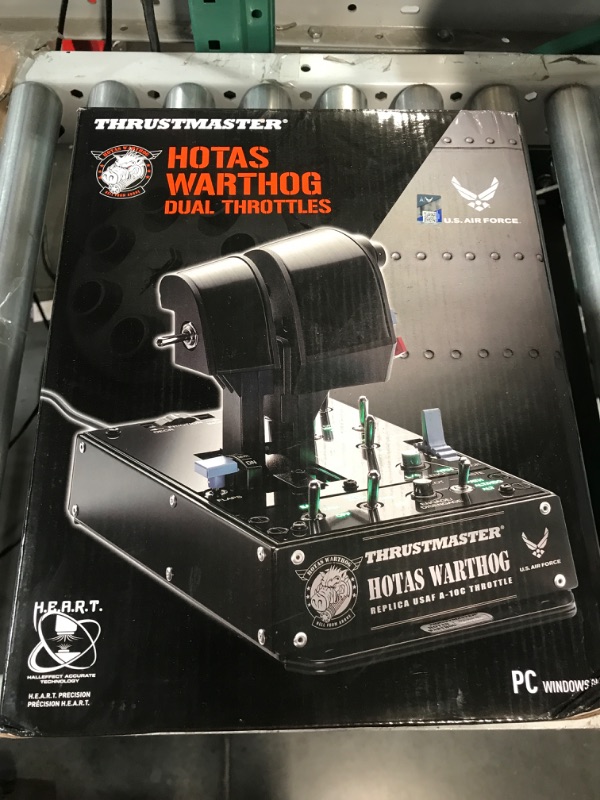 Photo 2 of THRUSTMASTER Hotas Warthog Dual Throttles (PC DVD)(Black) Single