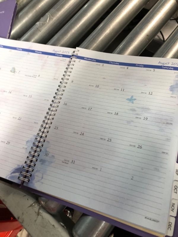 Photo 3 of AT-A-GLANCE 2023 Weekly & Monthly Planner, 8-1/2" x 11", Large, Beautiful Day, Lavender (938P-905) Beautiful Day 2023 Old Edition