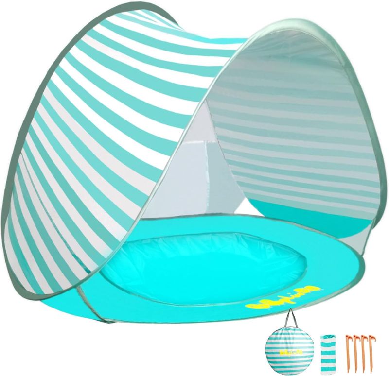 Photo 1 of BBplusDD Baby Beach Tent, Baby Tent with Pool