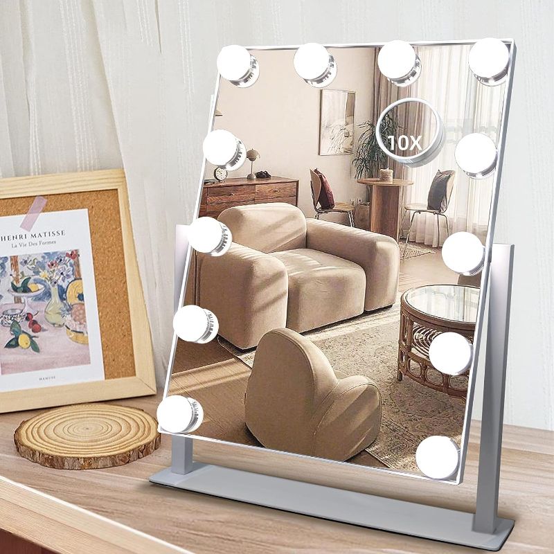 Photo 1 of *STOCK PHOTO AS REF** Hansong Vanity Mirror with Lights Hollywood Makeup Mirror with 12 Dimmable LED Bulbs