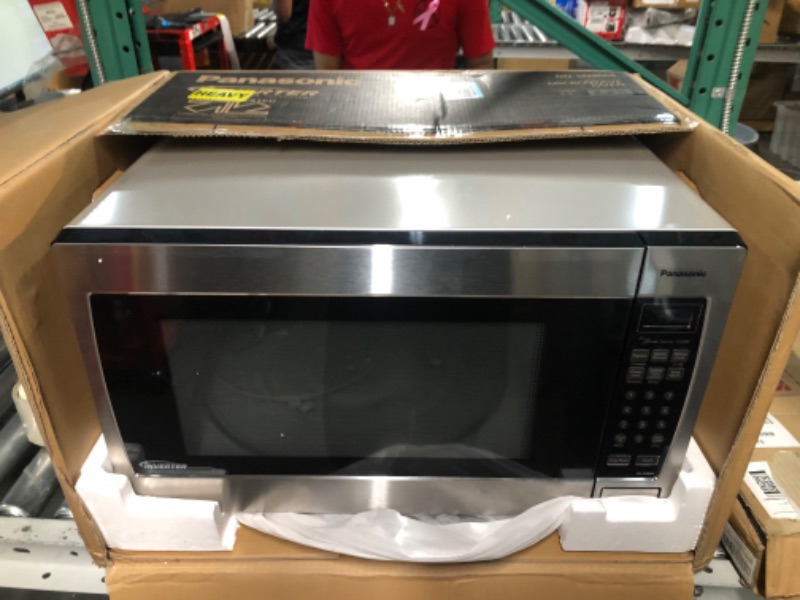 Photo 3 of ***see notes***Panasonic Microwave Oven NN-SN966S 2.2 Cubic Foot, 1250W Inverter Keypad