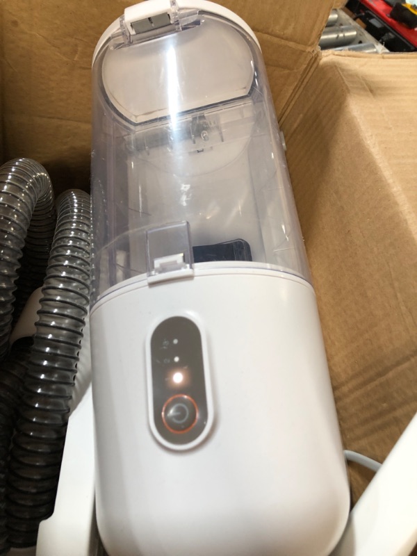 Photo 1 of *TURNS ON ** lvittyPet Dog Grooming Kit & Pet Hair Vacuum 2 in 1(Low Noise) Professional Pet Grooming Vacuum with Powerful Suction 1.8L,5 Pet Grooming Tools for Dogs Cats Vacuum for Shedding Grooming