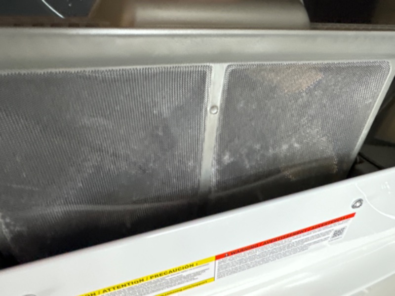 Photo 3 of **USED PRIOR, UNABLE TO TEST**  SAMSUNG 7.2 cu. ft. Electric Dryer with Sensor Dry in White