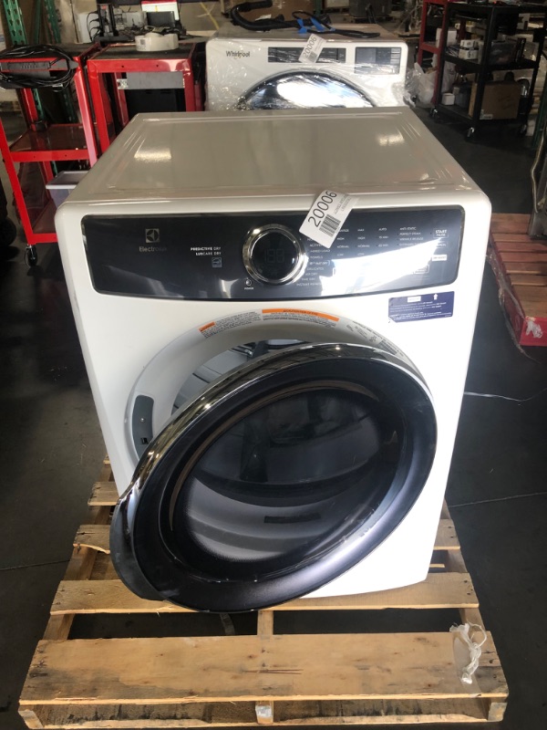 Photo 8 of ***SEE NOTES***
Electrolux ELFG7637AW 27 Inch Gas Dryer with 8.0 Cu. Ft. Capacity