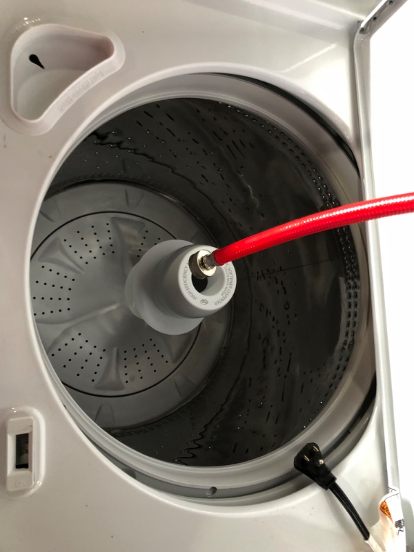 Photo 5 of **USED, TESTED POWERS ON**  AMANA LARGE CAPACITY TOP LOAD WASHER WITH HIGH-EFFICIENCY AGITATOR