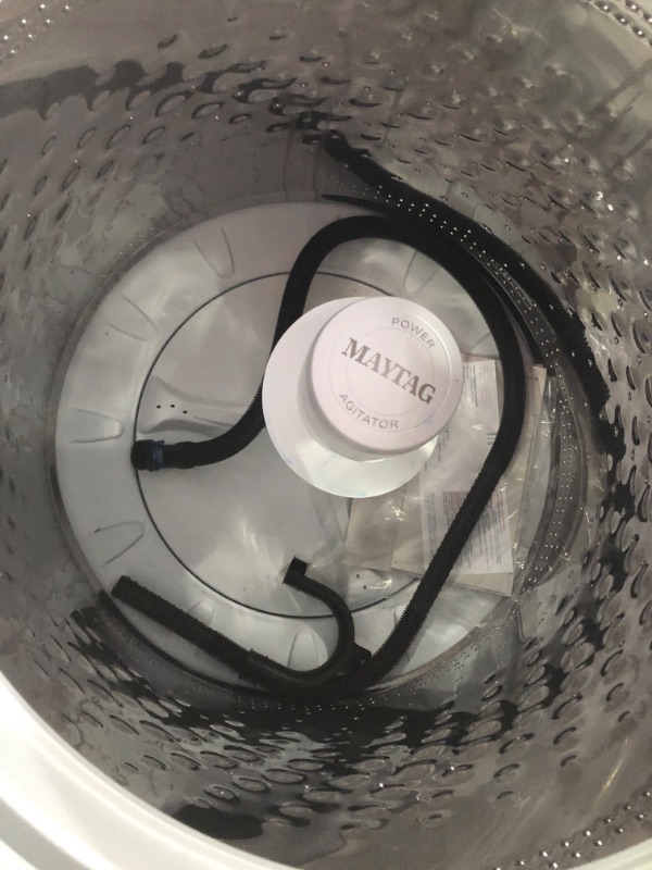 Photo 2 of **USED PRIOR, TESTED POWERS ON** MAYTAG SMART TOP LOAD WASHER WITH EXTRA POWER BUTTON - 5.3 CU. FT