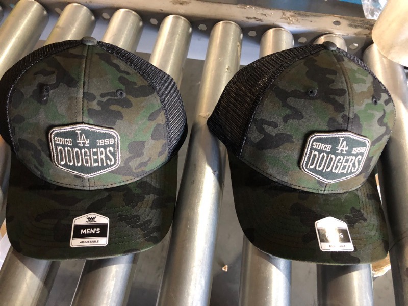 Photo 1 of Los Angeles Dodgers camo since 1958 trucker hat 2pk