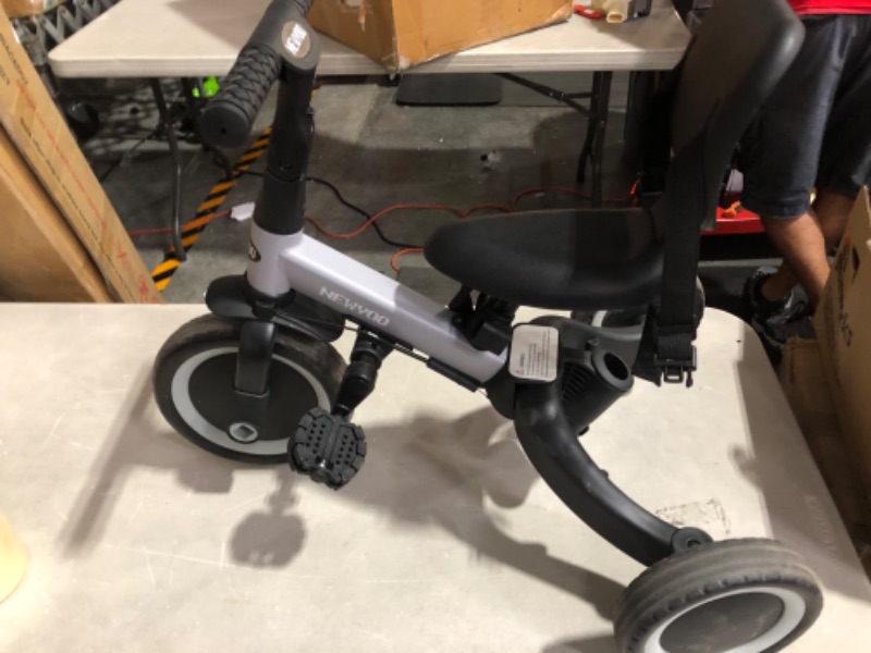 Photo 3 of *MINOR DAMAGE*
newyoo Toddler Bike, Toddler Tricycle for 1-3 Year Olds, Black-001 TR001