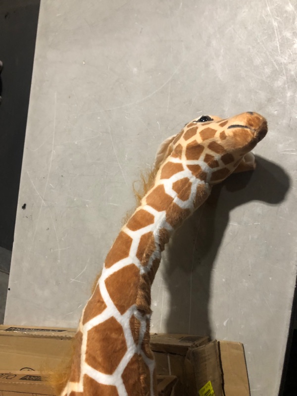 Photo 4 of VIAHART Jocelyn The Giraffe - ALMOST 5 FEET Inch Stuffed Animal Plush - by Tiger Tale Toys