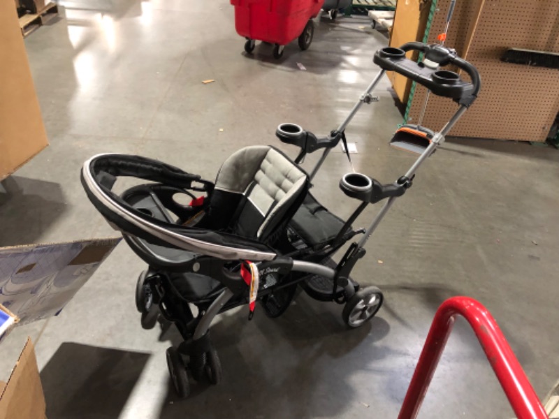 Photo 1 of ***USED - DIRTY - POSSIBLY MISSING PARTS***
Baby Trend Sit N Stand Ultra Tandem Stroller, Phantom