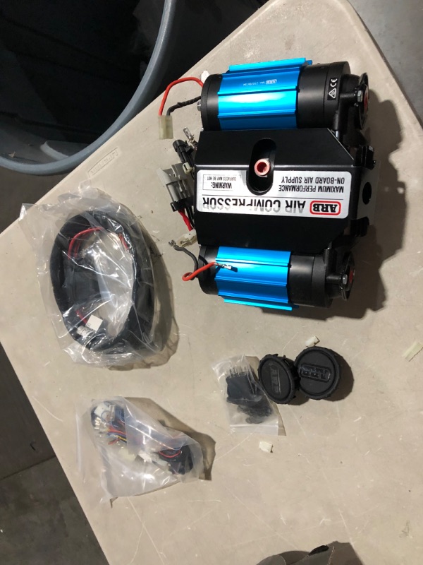 Photo 2 of ***NOT FUNCTIONAL - FOR PARTS - NONREFUNDABLE - SEE COMMENTS***
ARB CKMTA12 '12V' On-Board Twin High Performance Air Compressor