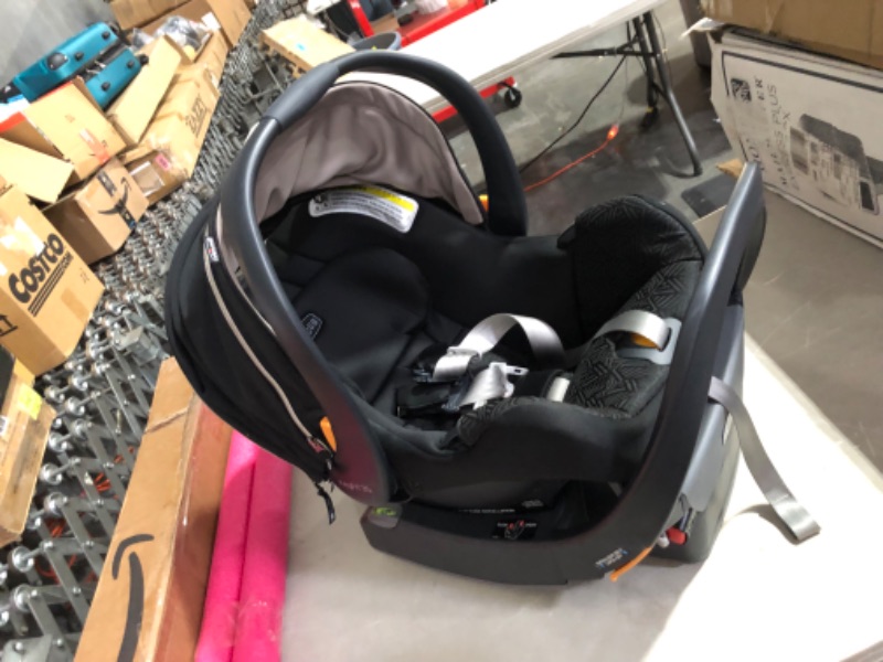 Photo 2 of Chicco KeyFit 35 Zip ClearTex Infant Car Seat - Obsidian | Black