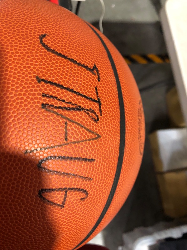 Photo 3 of ***USED - WRITTEN ON - SEE PICTURES***
WILSON Evolution Game Basketball Game Ball Size 7 - 29.5" Basketball