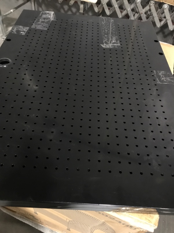Photo 1 of (Minor Damage) 2-Pack Steel Pegboard Set in Black (36 in. W x 26 in. H) for Ready-to-Assemble Steel Garage Storage System
