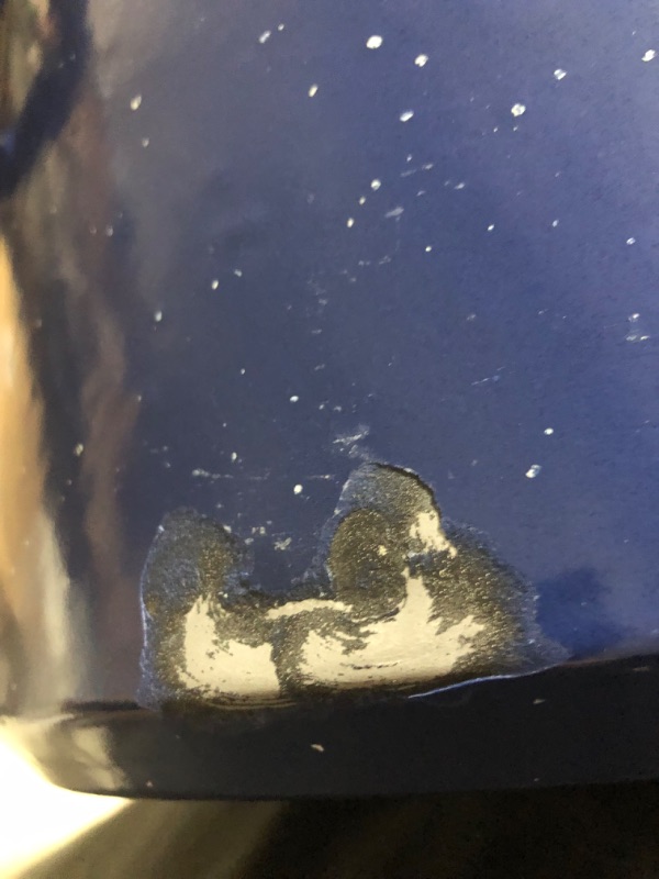 Photo 1 of *MINOR DAMAGE*
IMUSA USA Enamel Steamer Pot, 16-Quart, Blue