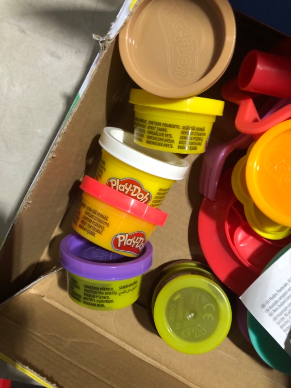 Photo 1 of (READ NOTES) Play-Doh Kitchen Creations Flip 'n Pancakes Playset with 14 Play Kitchen Accessories, Preschool Toys, Kitchen Toys for 3 Year Old Girls and Boys and Up
