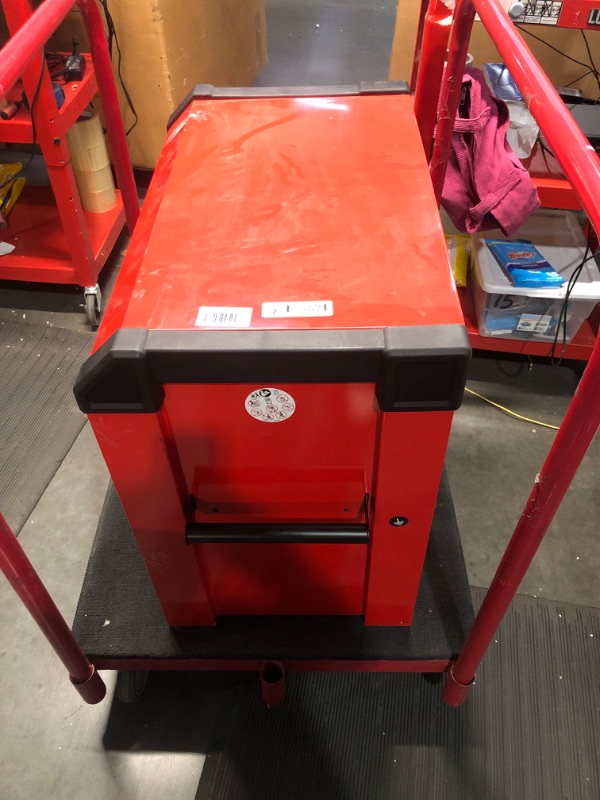 Photo 8 of ***  SEE PICTURES MINOR SCRACHES *** CRAFTSMAN 2000 Series 26-in W x 19.75-in H 5-Drawer Steel Tool Chest (Red)