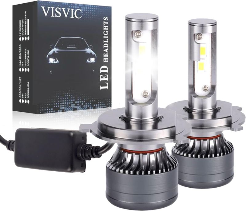 Photo 1 of ***UNKNOWN MAKE AND MODEL COMPATIBILITY***
VISVIC LED Headlights TWO PACK