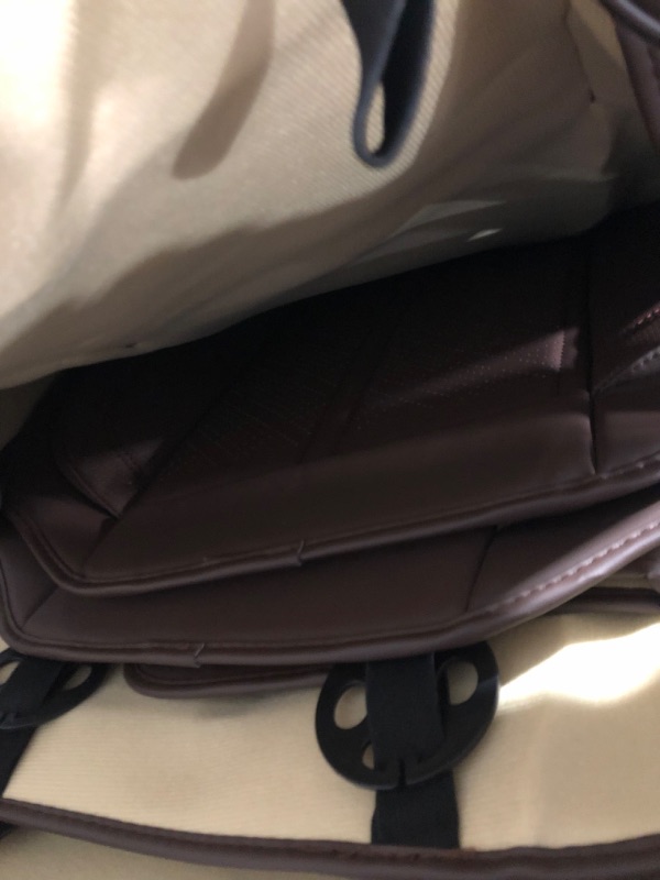 Photo 1 of NS YOLO Full Coverage Car Seat Covers Full Set Fit for 2007-2023 Ford F150 F250 F350 F450 Limited SuperCrew Super Duty XL/XLT Lariat Pickup Trucks with Waterproof Leatherette (Brown)