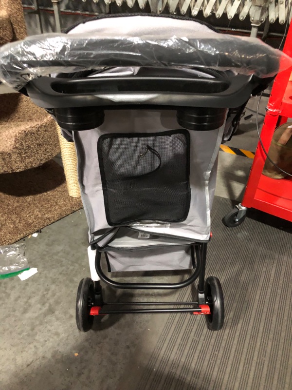 Photo 2 of (READ FULL POST) EveryYay Places to Go Reflective Gray Pet Stroller
