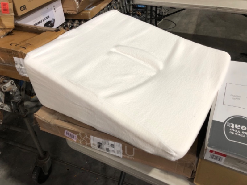 Photo 2 of ***USED - NO PACKAGING***
Cushy Form Bed Wedge Pillow for Sleeping - Memory Foam 25x24x10 Inch