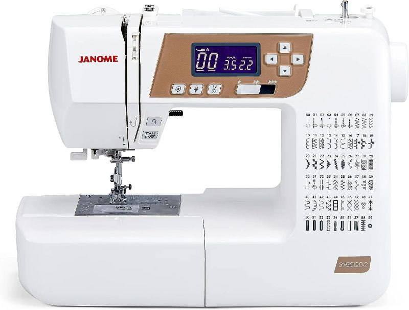 Photo 1 of (READ FULLL POST) Janome 3160QDC-T Computerized Quilting and Sewing Machine
