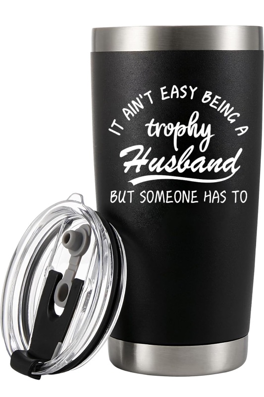 Photo 1 of  Gifts for Husband,- Stainless Steel 20oz Tu
