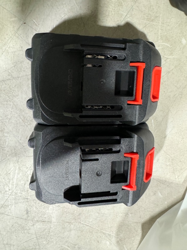 Photo 6 of ***PARTS ONLY READ NOTES***Cordless Mini Chainsaw, 6-INCH Electric Power Chainsaw, Battery Powered 2Pcs 24V 2000MAH Rechargeable Battery 