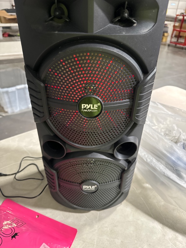 Photo 2 of ***USED***Pyle Portable Bluetooth PA Speaker System - 600W Rechargeable Outdoor 