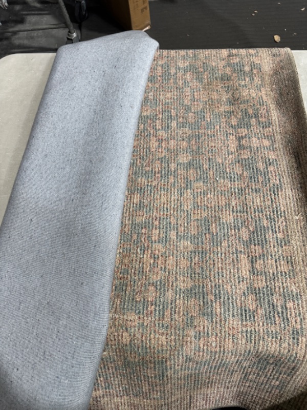 Photo 2 of ***USED - DIRTY - NO PACKAGING***
Angela Rose x Loloi Aubrey Collection AUB-04 Blue / Terracotta 5'-0" x 7'-0" Area Rug
