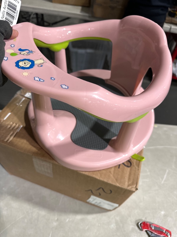 Photo 3 of ***USED LIKE NEW***Baby Bath Seat for Babies 6 to 18 Months / Non-Slip Infants Toddlers  (pink)