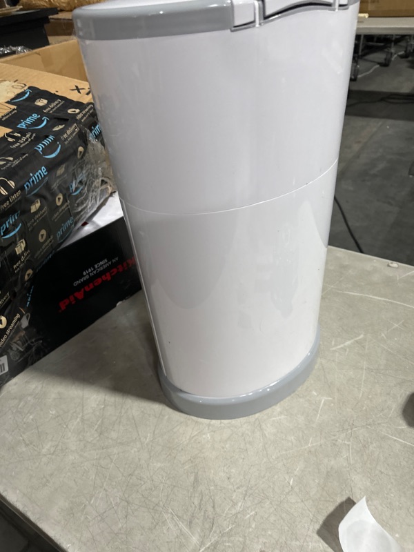 Photo 1 of *READ NOTES*Dekor Classic Hands-Free Diaper Pail | White | Easiest to Use | 